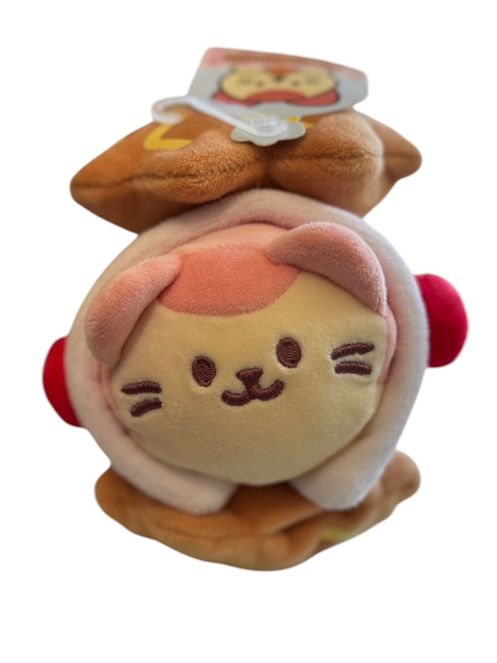 Anirollz Waffle Kittiroll 6" Small Outfitz Plush Cat Kawaii Bakery Stuffed Toy